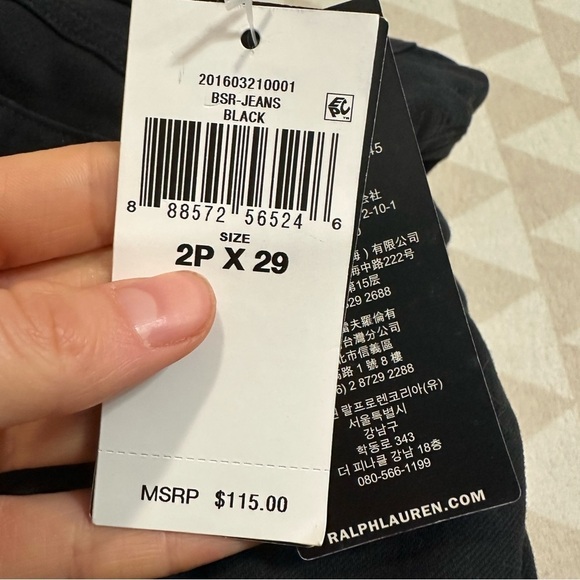 Lauren Ralph Lauren
Petite Mid Rise Straight Jeans - Picture 5 of 6